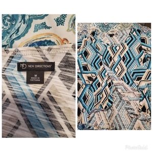 New directions wrap shirt. Size medium